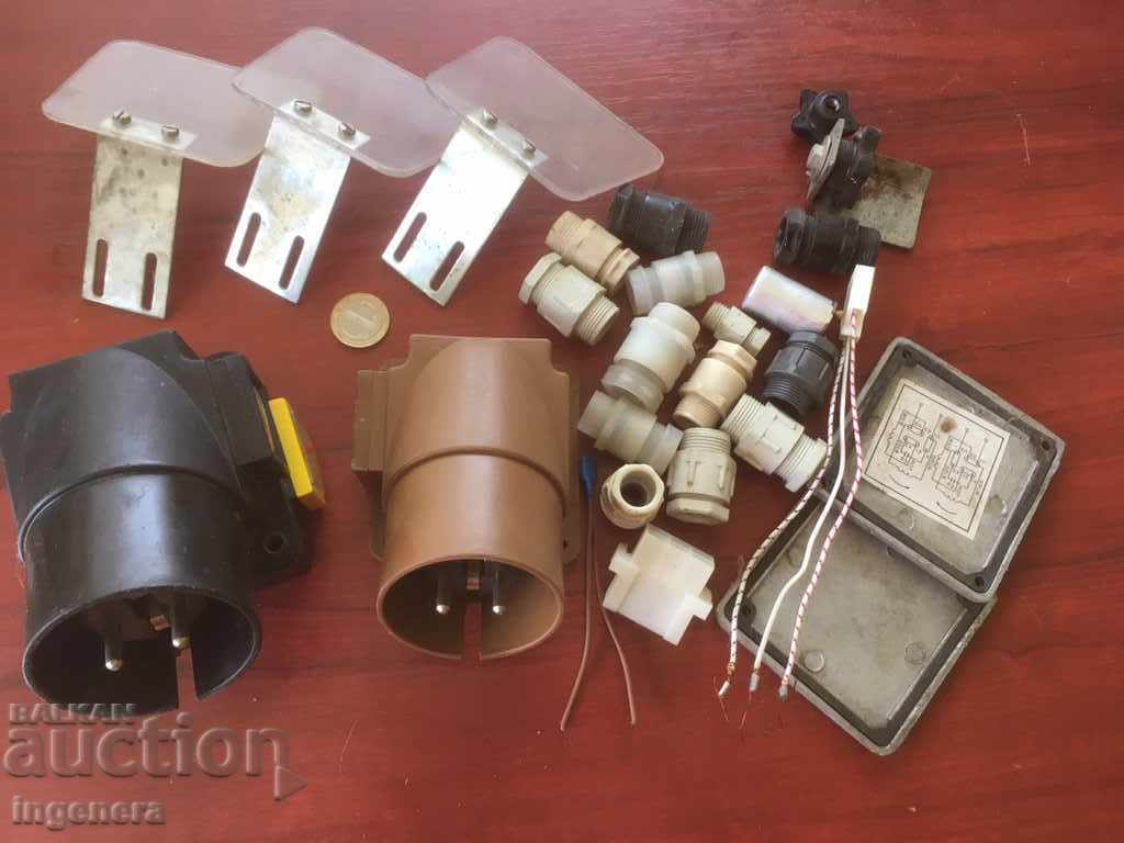 PARTS FOR STARTERS, CAPS, FITTINGS, SCREENS, PROTECTION, ETC. FOR ELECTRIC MOTORS PARTS FOR STARTERS, CAPS, FITTINGS, SCREENS, PROTECTION, ETC. FOR ELECTRIC MOTORS