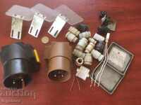 Piese de pornire, capace, racorduri, ecrane, protecție și altele pentru motoare electrice