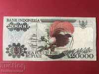 Indonesia 20000 Rupiah 1995 Pick 132d Ref 8840