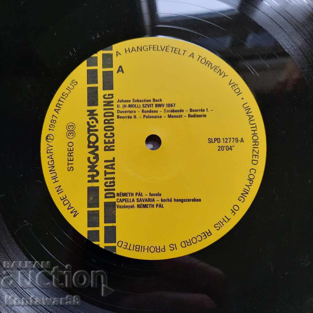 Auction J.S. Bach and G.F. Telemann 1987 - long playing, new. Auction J.S. Bach and G.F. Telemann 1987 - long playing, new.