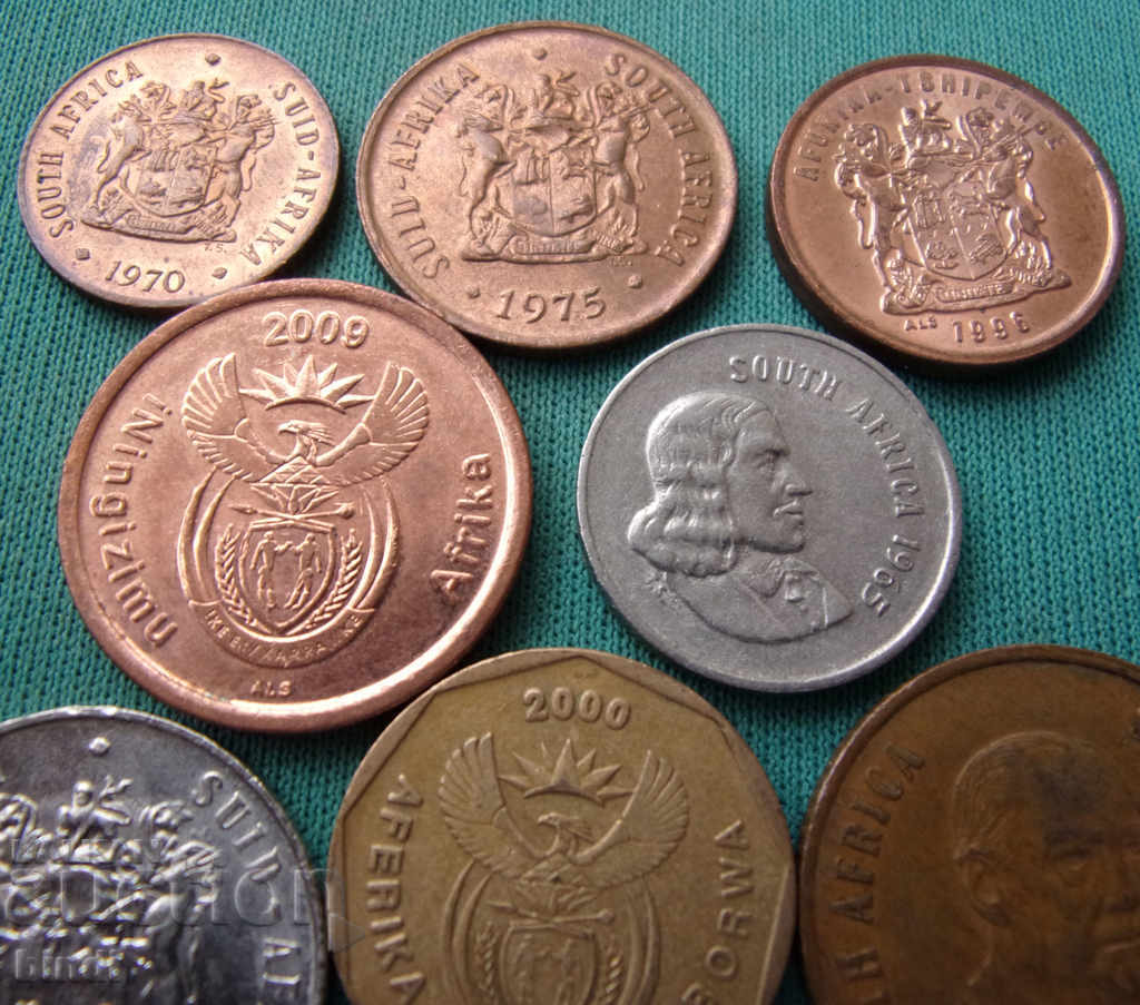 South Africa Lot of Coins 1965 - 2009 - 5