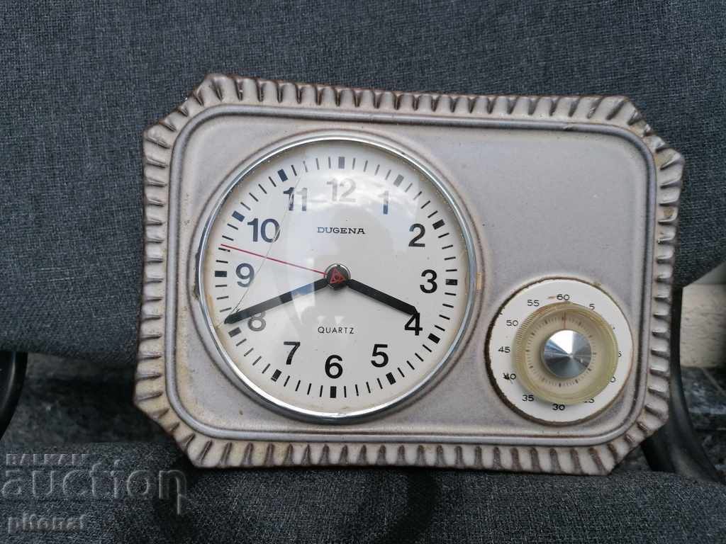 Ceas de bucatarie din ceramica cu cronometru DUGENA
