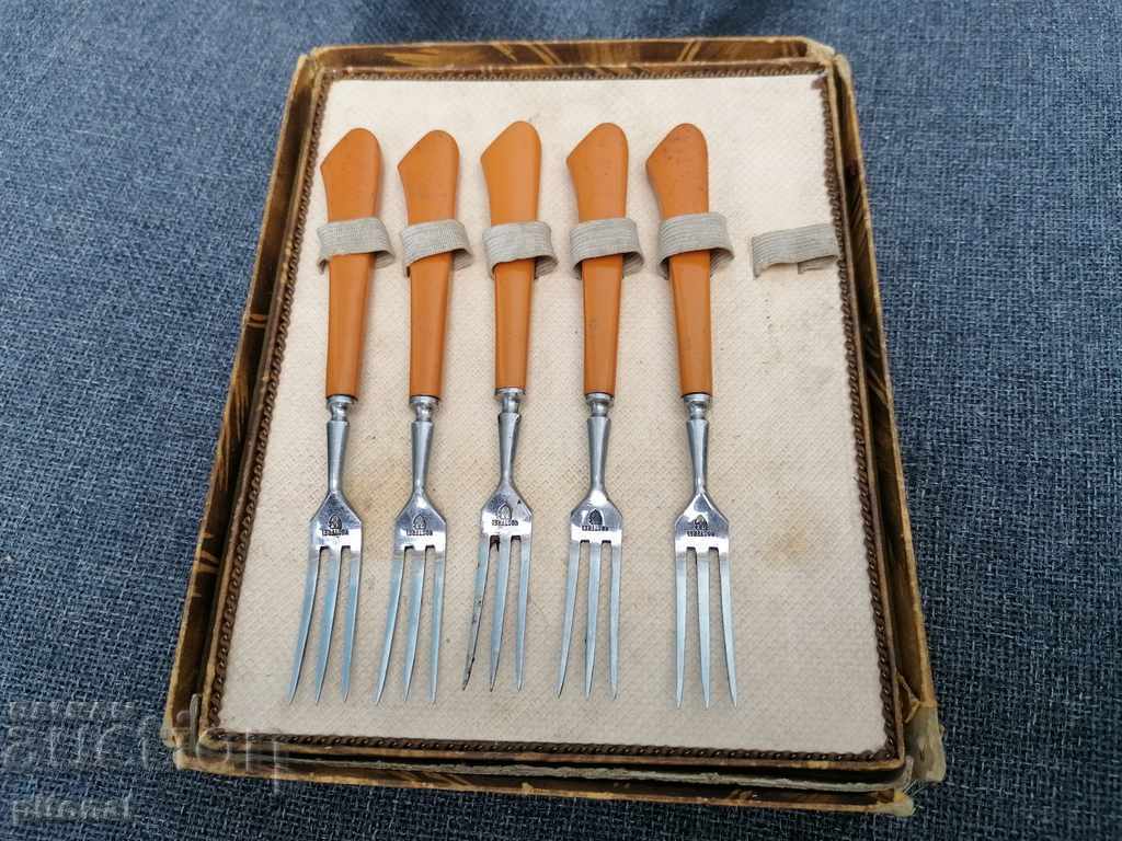 Antique fork set ALTO SOLINGEN Antique fork set ALTO SOLINGEN