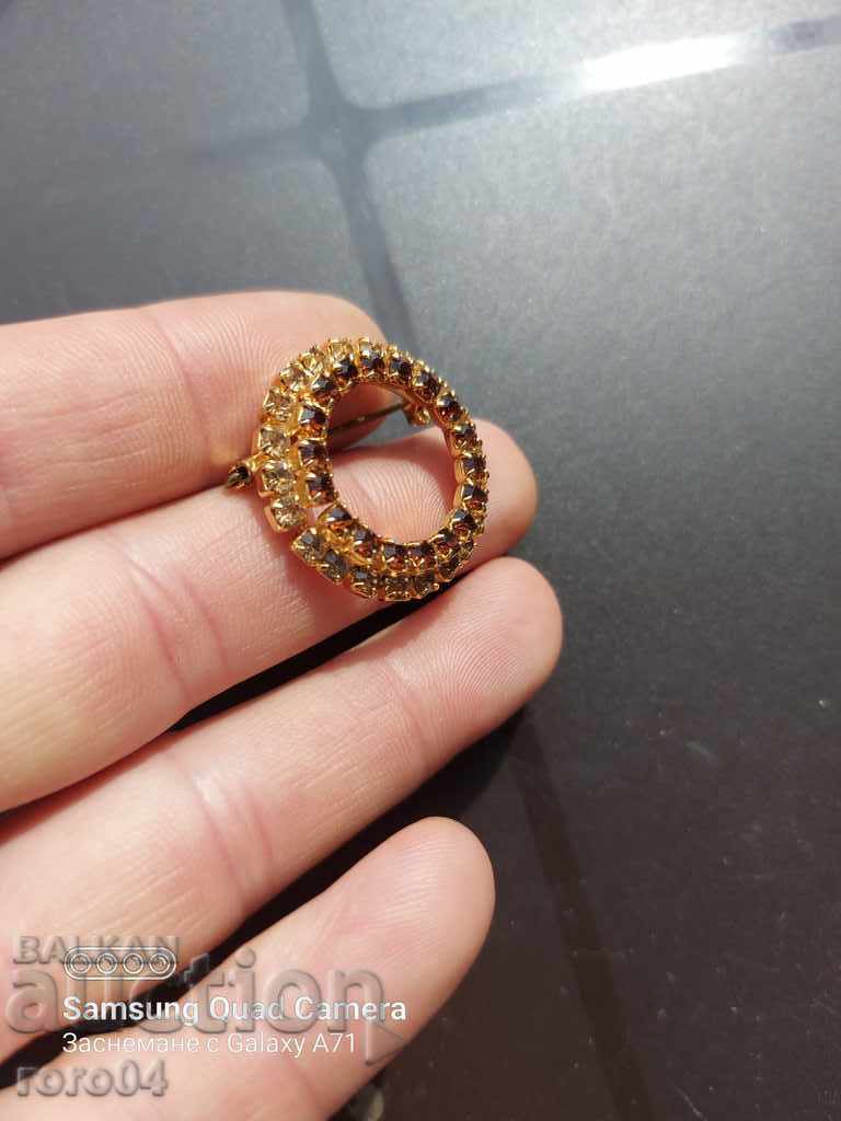 Auction BROOCH - STONES - GOLD Auction BROOCH - STONES - GOLD