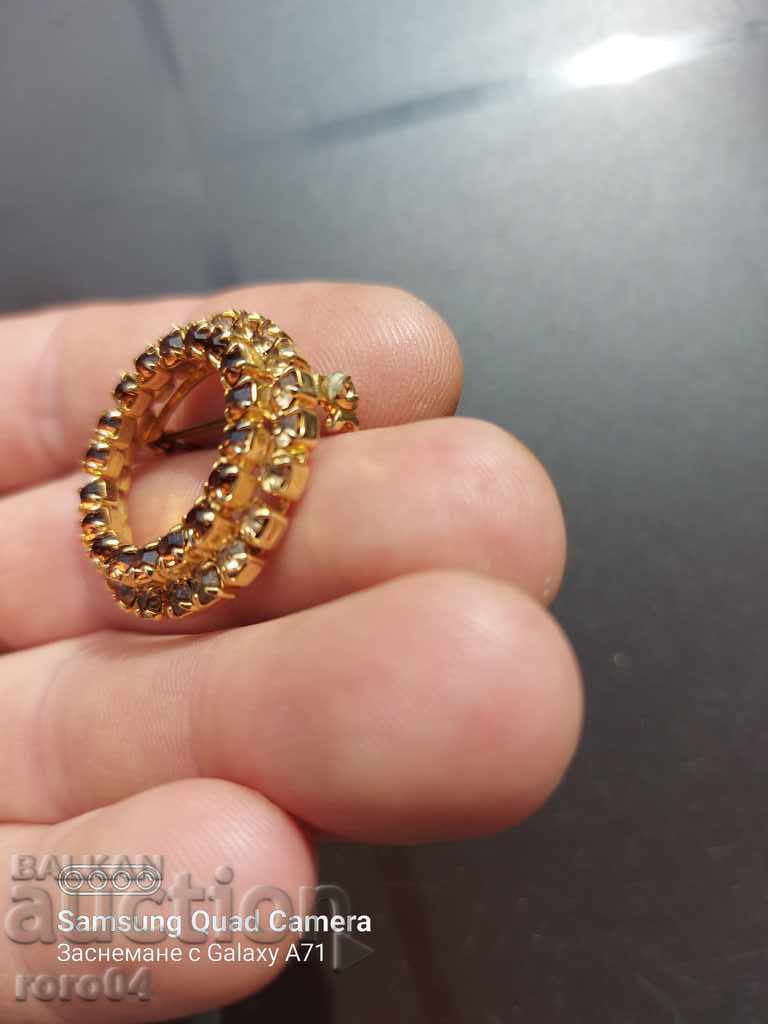 Livrarea BROOCH - PIETRE - AUR