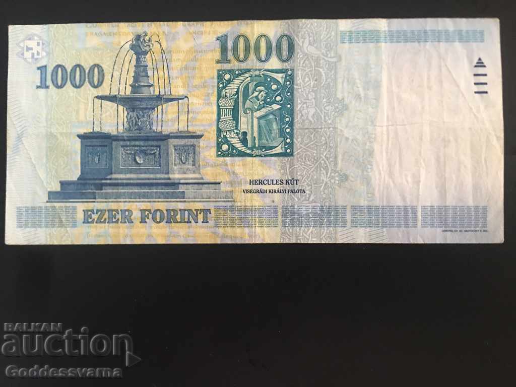 Hungary 1000 Forint 1999 Pick 180 Ref 3650 with price 12.00 BGN | € 6.14 Hungary 1000 Forint 1999 Pick 180 Ref 3650 with price 12.00 BGN | € 6.14