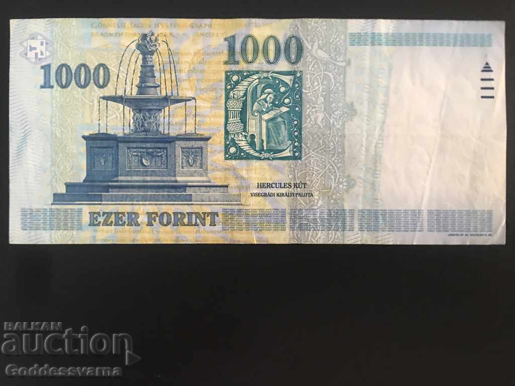 Hungary 1000 Forint 1999 Pick 180 Ref 5675 with price 12.00 BGN | € 6.14 Hungary 1000 Forint 1999 Pick 180 Ref 5675 with price 12.00 BGN | € 6.14