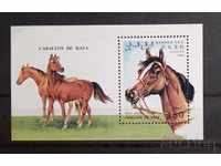 Western Sahara 1993 Fauna / Animals / Horses Block MNH