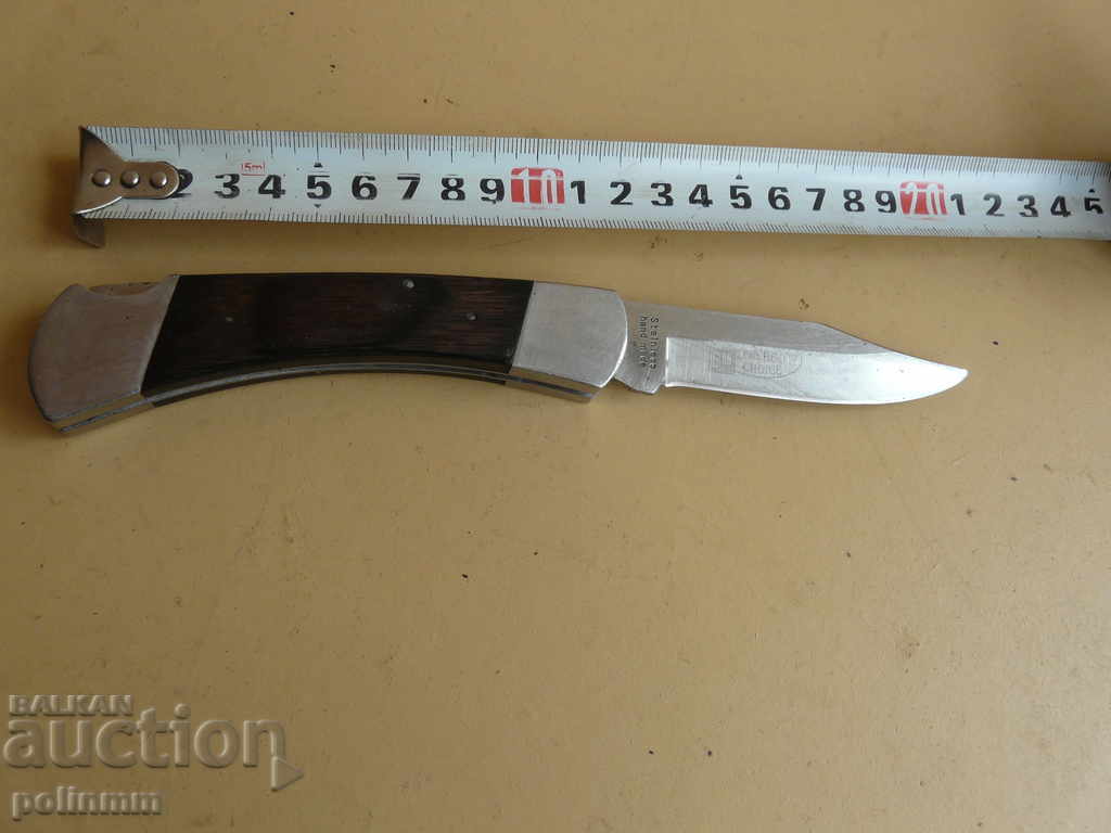 Massive folding knife - USA with price 60.00 BGN | € 30.68 Massive folding knife - USA with price 60.00 BGN | € 30.68