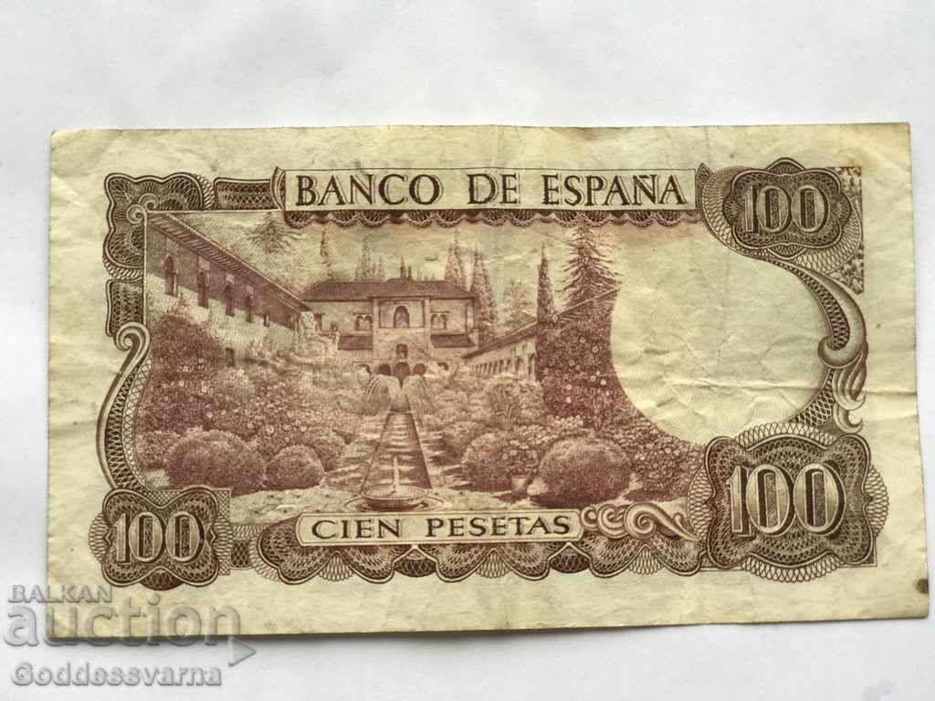Spain 100 Pesetas 1970 Pick 152 Ref 5147 with price 6.00 BGN | € 3.07