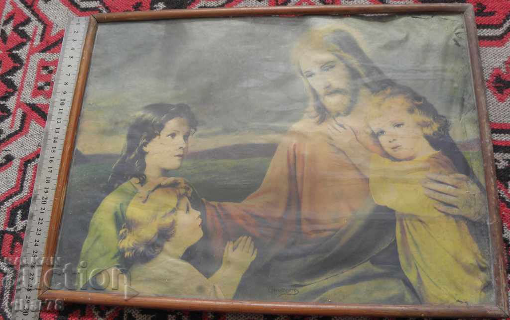 Auction OLD ICON-LITHOGRAPHY Auction OLD ICON-LITHOGRAPHY
