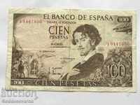 Ισπανία 100 Pesetas 1965 Επιλέξτε 150 Ref 7650