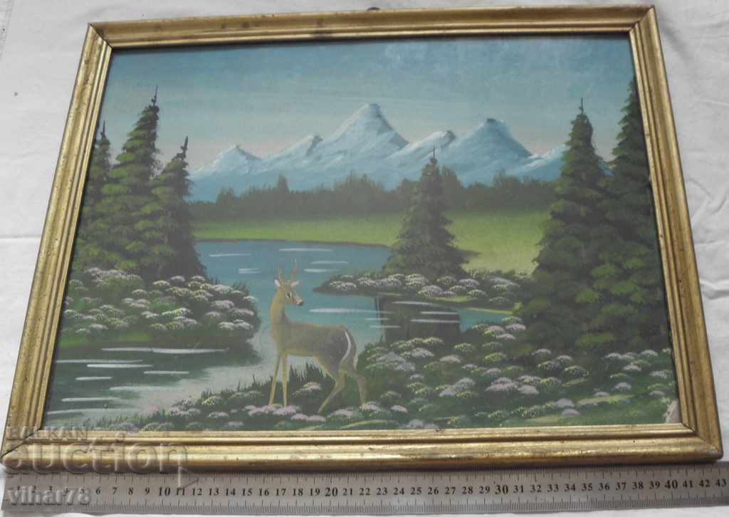 Auction Old oil painting Auction Old oil painting