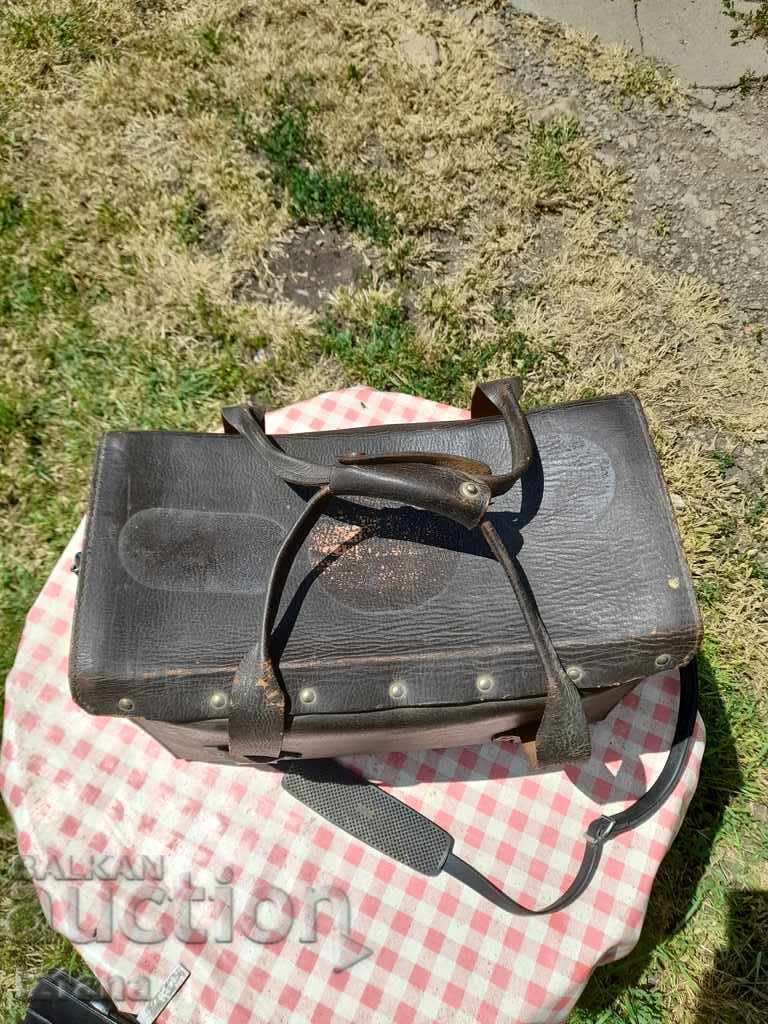 Παλιά δερμάτινη ιατρική τσάντα - 5 Παλιά δερμάτινη ιατρική τσάντα - 5