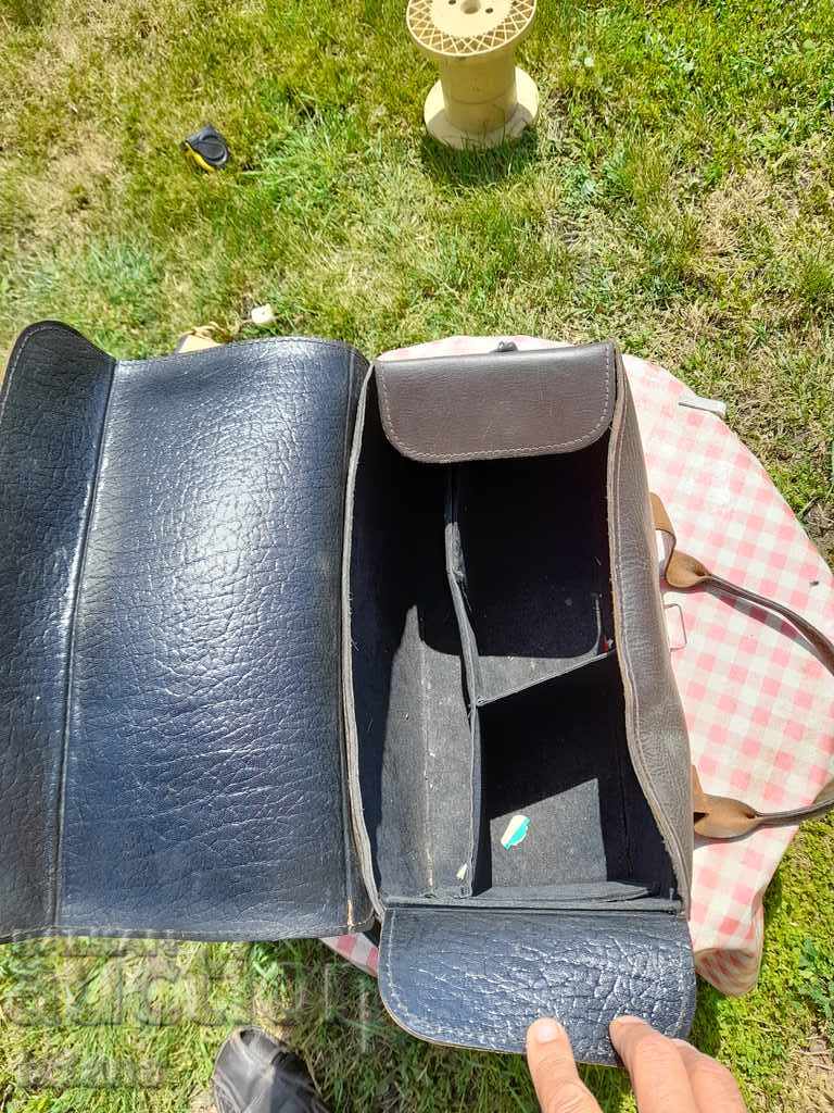 Παλιά δερμάτινη ιατρική τσάντα - 6 Παλιά δερμάτινη ιατρική τσάντα - 6