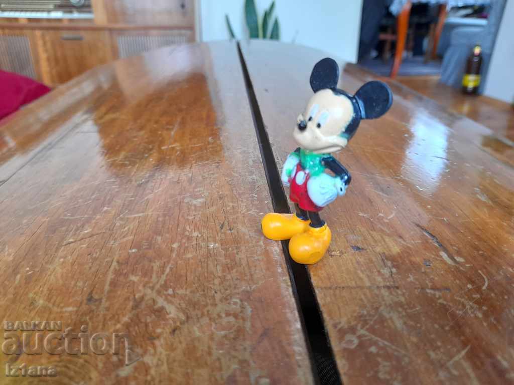 Old toy, Mickey Mouse figurine with price 5.00 BGN | € 2.56 Old toy, Mickey Mouse figurine with price 5.00 BGN | € 2.56