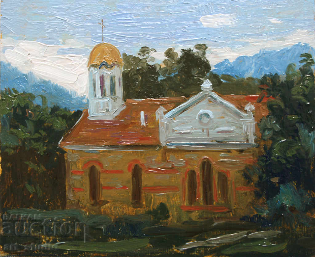 Church of the Assumption - oil paints