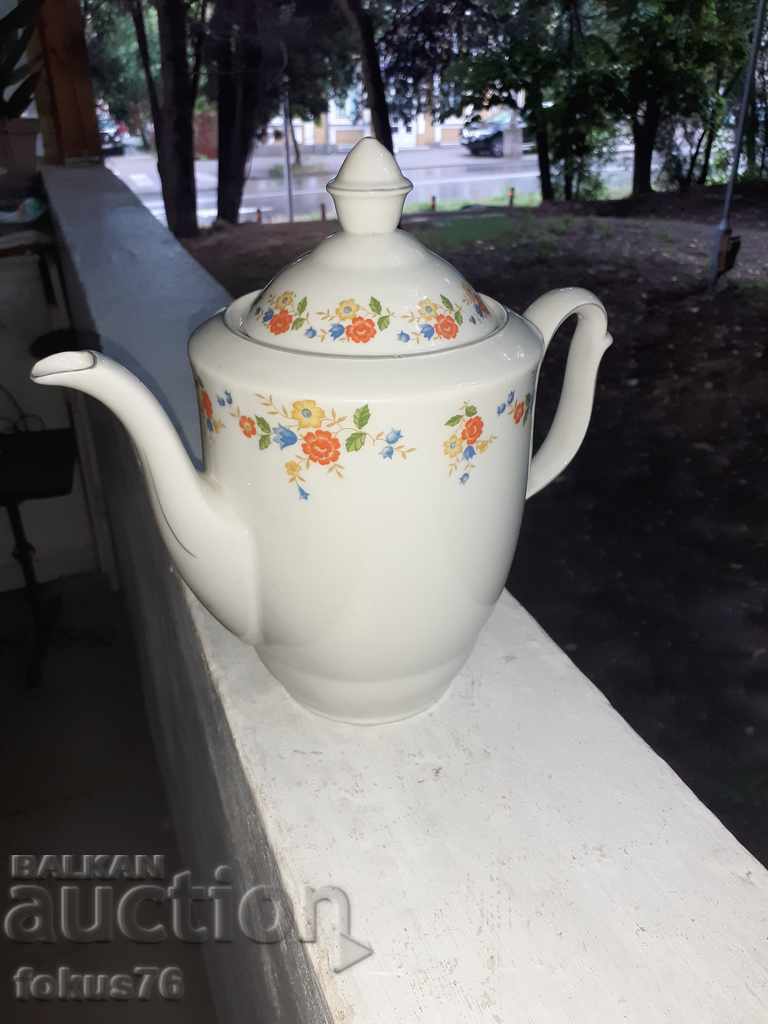 Auction Great porcelain teapot Bavaria porcelain Auction Great porcelain teapot Bavaria porcelain