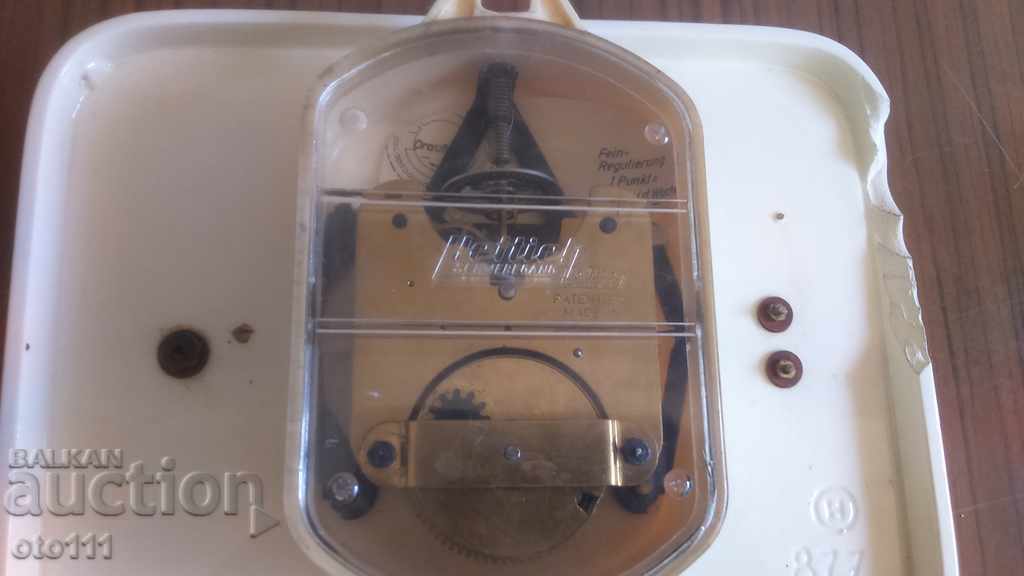 Delivery of OLD PORCELAIN WALL CLOCK