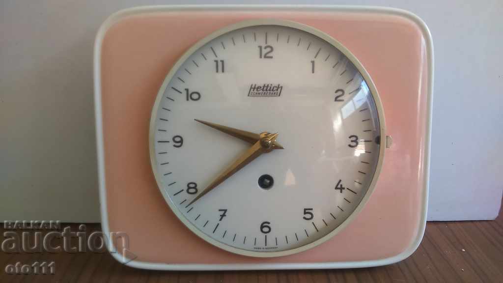 OLD PORCELAIN WALL CLOCK