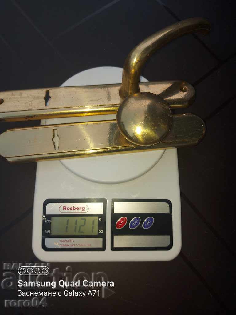 MÂNERE DE BLOCARE DIN BRONZ - 7