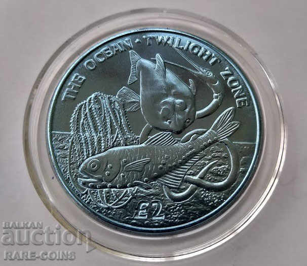 Νόμισμα South Georgia & South Sandwich $ 2 TITAN 2016 με τιμή € 81.81 | 160.01 BGN