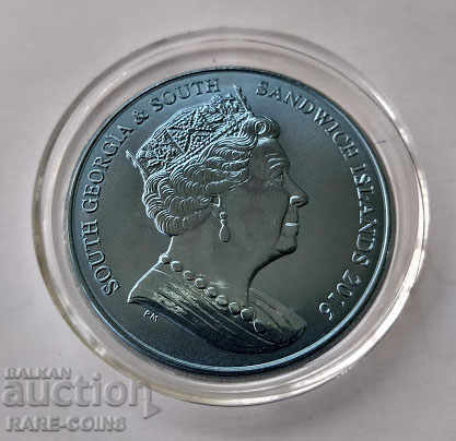 Δημοπρασία Νόμισμα South Georgia & South Sandwich $ 2 TITAN 2016