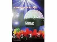 Disco LED lamp with programs and remote