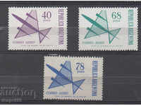 1970-71. Argentina. Air. mail - stylized aircraft.