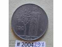 100 de lire sterline 1956 Italia