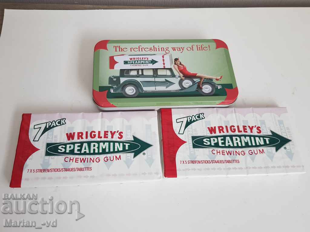 Collectible chewing gum with a metal box - 7 Collectible chewing gum with a metal box - 7