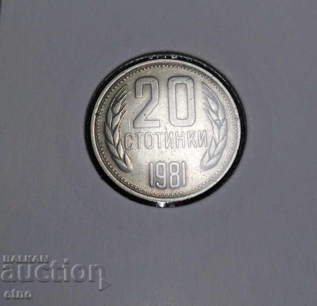 20 HUNDREDS 1981, coin, coins - 5 20 HUNDREDS 1981, coin, coins - 5