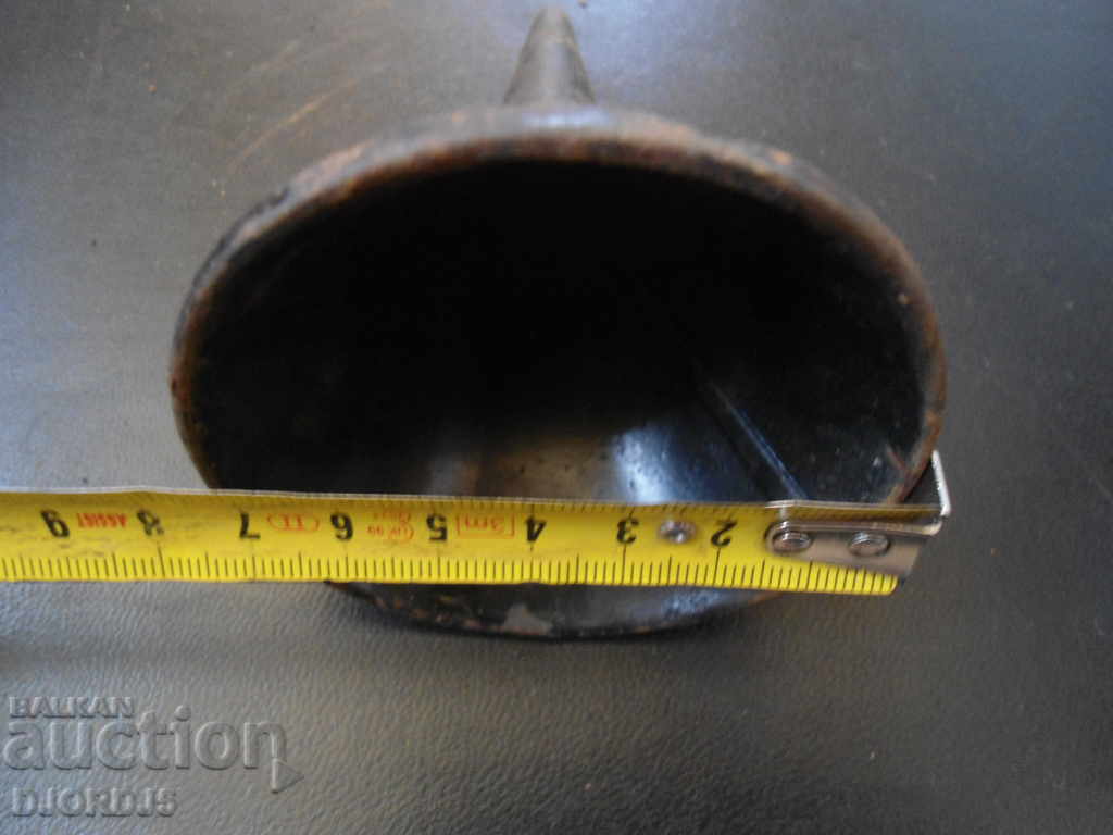 Auction Old metal funnel Auction Old metal funnel