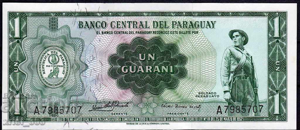 Paraguay 1 Guarani 1956 - UNC