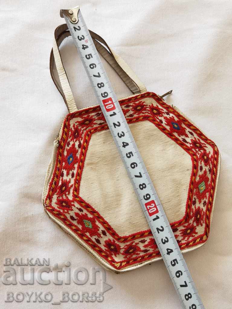Geantă de damă unică - Broderii din vremea țarului - 7