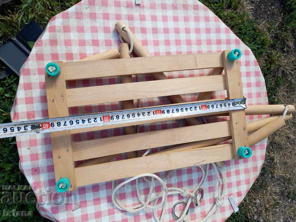 Παλιά παιδική ξύλινη κούνια - 6 Παλιά παιδική ξύλινη κούνια - 6