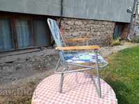 Old children's folding chair