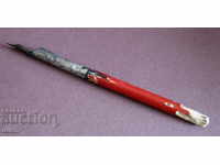 1950 CCCP handmade quill sickle and hammer pen