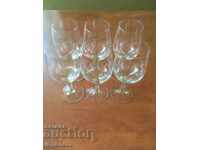 PAHAR PAHARE PENTRU VIN CRISTAL SET