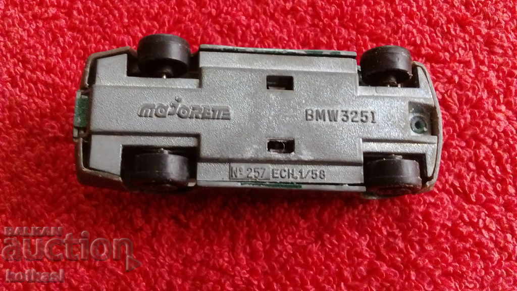 Παλιό μικρό μεταλλικό αυτοκίνητο BMW 1/58 MAJORETTE - 6