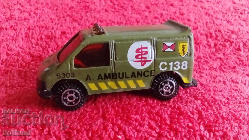 Mașină mică din metal Autobuz AMBULANȚĂ cu preț 4.50 BGN | € 2.30 Mașină mică din metal Autobuz AMBULANȚĂ cu preț 4.50 BGN | € 2.30