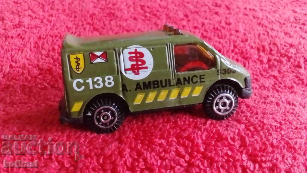 Livrarea Mașină mică din metal Autobuz AMBULANȚĂ Livrarea Mașină mică din metal Autobuz AMBULANȚĂ