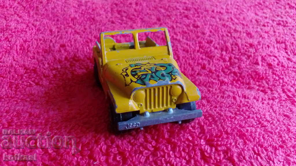 Auction Old small metal Jeep 1/54 MAJORETTE Auction Old small metal Jeep 1/54 MAJORETTE