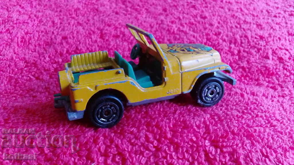 Παράδοση Παλιό μικρό μεταλλικό Jeep 1/54 MAJORETTE Παράδοση Παλιό μικρό μεταλλικό Jeep 1/54 MAJORETTE