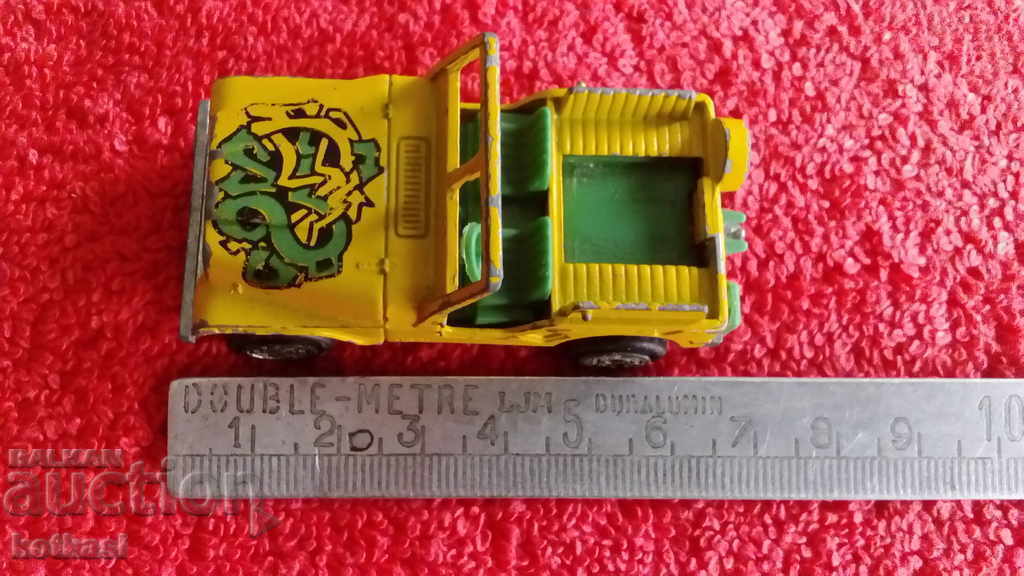 Παλιό μικρό μεταλλικό Jeep 1/54 MAJORETTE Παλιό μικρό μεταλλικό Jeep 1/54 MAJORETTE