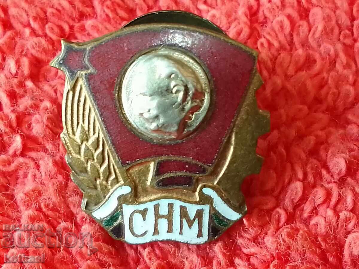 Delivery of Old soc Enamel pin badge SNM G. Dimitrov excellent