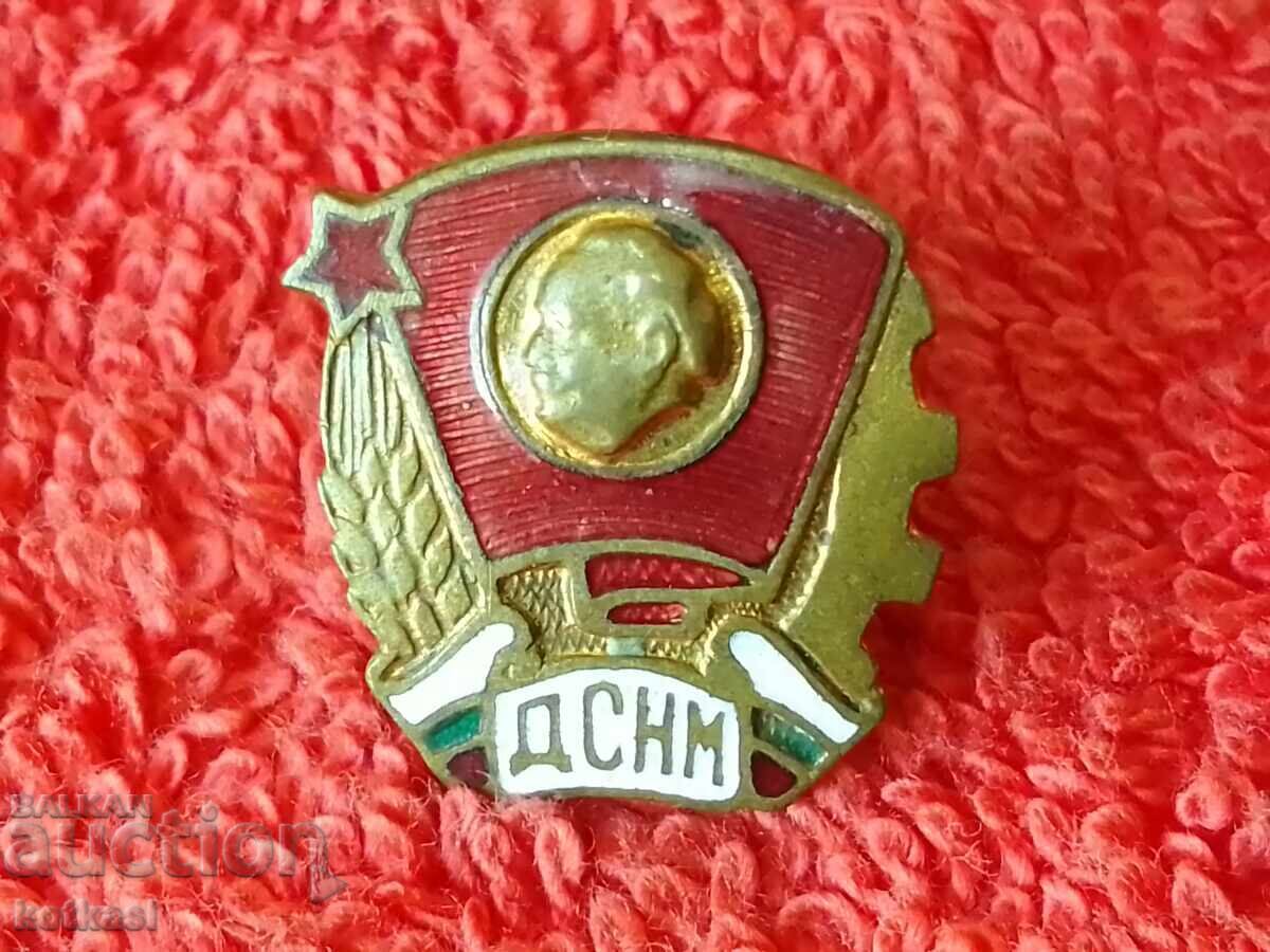 Παράδοση Old Soc Badge Badge σμάλτο σε βίδα DSNM εξαιρετικό