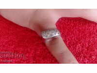 Παλιό ασημένιο δαχτυλίδι 5,10 g 925 με ημιπολύτιμες πέτρες
