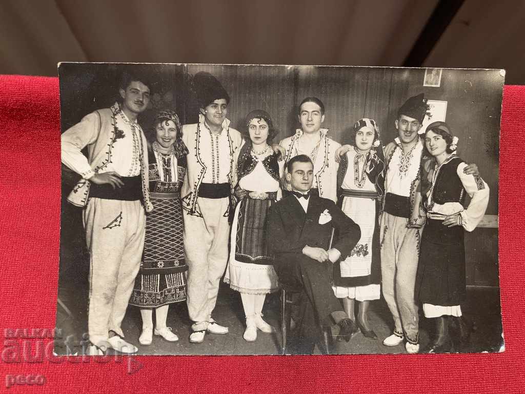 Bulgarian handkerchief Bulgarian students Nancy 1931 - 5 Bulgarian handkerchief Bulgarian students Nancy 1931 - 5