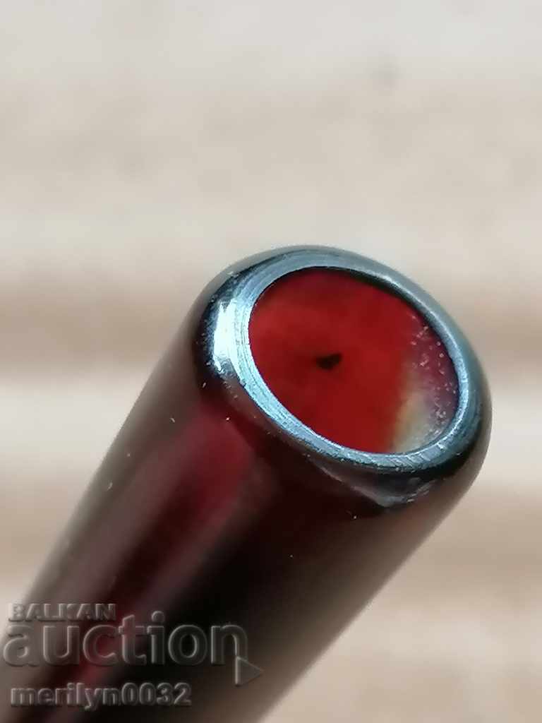 Auction Old amber cigarette amber faturan pipe, cigarette Auction Old amber cigarette amber faturan pipe, cigarette